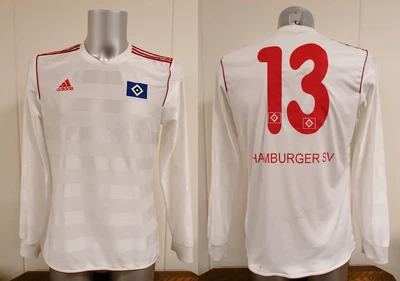 £22 • Buy Hamburger SV 2010 2011 L/s HSV Home Shirt Adidas Jersey #13 Trikot Size M