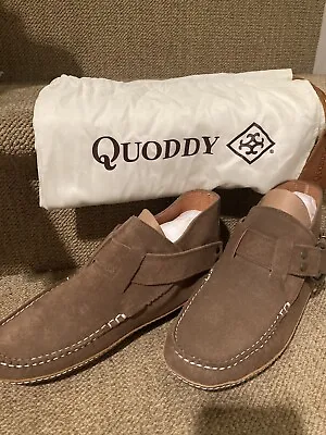 NEW! Quoddy Chromepak Brown Suede Ring Women Boot Leather 9 Or 9 1/2 CHOOSE Mocs • £216.95