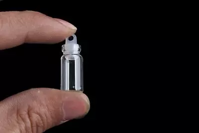 30 Pcs Mini Glass Wishing Bottles Message Bottle Clear Tiny Jars Vials With P... • $16.19