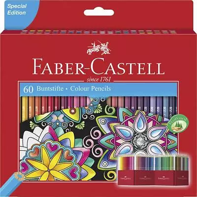 Faber-Castell - Colouring Pencils - Pack Of 60 Assorted Colours • £15.49