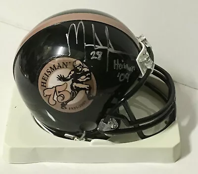 Mark Ingram Saints Signed Mini Helmet Ins 09 Heisman Autograph CBM COA • $169.99