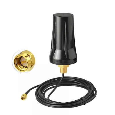 4G LTE Fixed Screw Mount Omni SMA Male Antenna For 4G LTE Router Vehicle Truck • $11.99