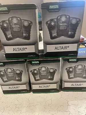 MSA ALTAIR GAS MONITOR  10073831 H2S  Selling Lot Of 5 For One Price . As Is • $115