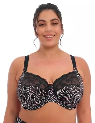 34G Elomi Morgan Full Cup Bra 4110 Underwired Non-Padded Supportive Serengeti • £20