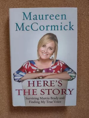 Here's The Story Maureen McCormick HCDJ Autobiog Brady Bunch Like New! • $10