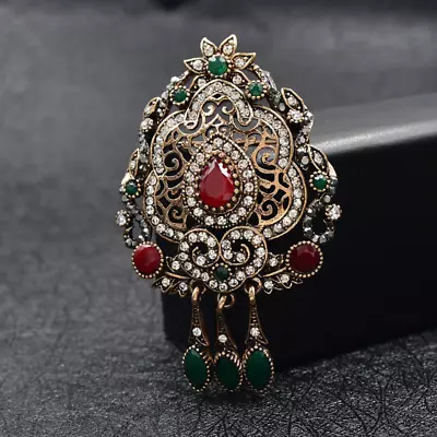 Vintage Noble Pendant Brooch Accessories For Wedding Antique Jewelry Gift • $5.63