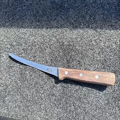 R. H. Forschner Co. Victorinox 407F-6 Stainless Curved Boning Knife Tip Is Broke • $14