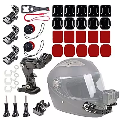 Motorcycle Helmet Mount Kit  GoPro Hero Action Camera Accessories • $19.52