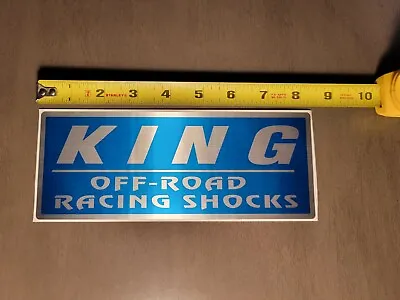 Genuine King Shocks Metallic Sticker 8 1/4  X 3 1/4  • $7.99