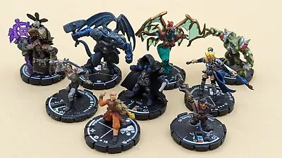 2000-2003 WizKids Mage Knight Uprising Lancers Rebellion 9 Figure Miniature Lot • $29.94