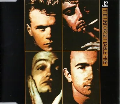 U2 - The Unforgettable Fire Austria Single Import Unreleased Tracks OOP RARE • $7.99