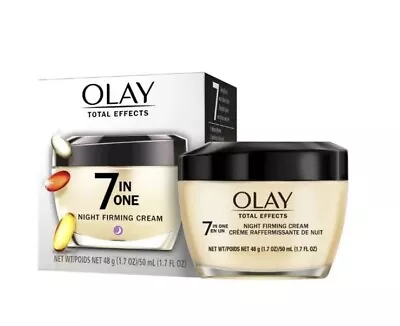 NEW BOX Olay Total Effects 7 In One Night Firming Cream 1.7 OZ Face Moisturizer • $9.99