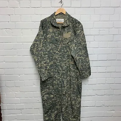 US DIGITAL CAMO INTERMEDIATE FLYING SUIT COVERALL OVERALL - Medium 46  USAF  • £105