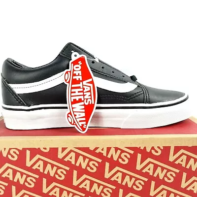 VANS Old Skool Classic Men Size 4 Women Size 5.5 Unisex Black White Sneakers • $72