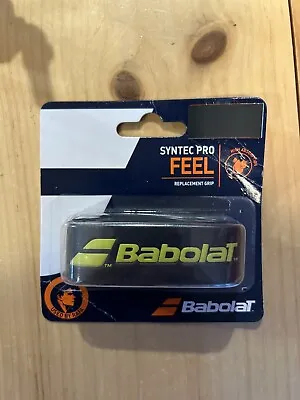 Babolat Syntec Pro Replacement Tennis Grip Black & Yellow Color • $8.21