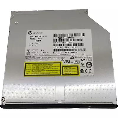 Hitachi-LG GUD0N Internal DVD Drive Slim 9.5 Mm DVD Player/Writer For Laptop... • £13.47