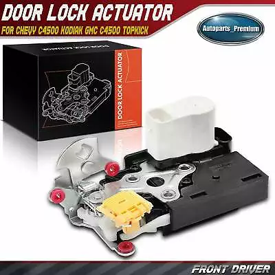 Front Driver Door Lock Actuator Motor For Chevy C4500 Kodiak GMC C4500 Topkick • $30.99