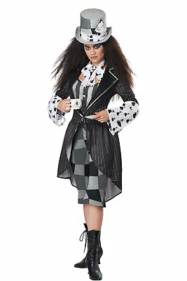 California Costume MAD HATTER Adult Women Fairy Tales Halloween Outfit 01471 • $19.97