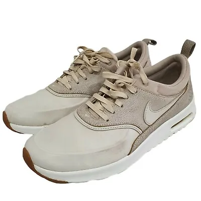 Nike Airmax Thea Womens Running Shoes Beige US9 UK6 25cm • $45