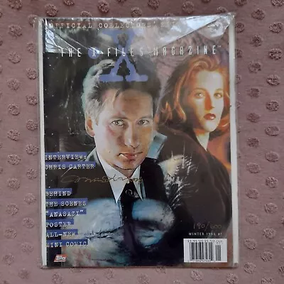 RARE X-Files Magazine #1 - Miran Kim Autograph - #190/600 - Topps (1996) • £7.99