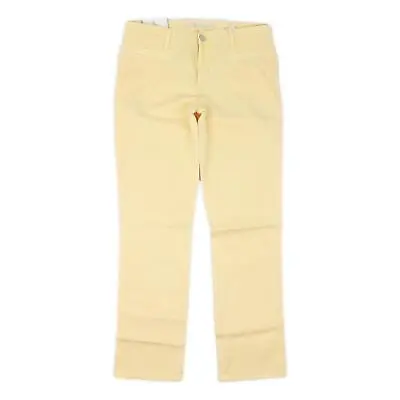 MiH Jeans Womens Paris Mid Rise Cropped Slim Jeans Sunshine 28 New • $29.99