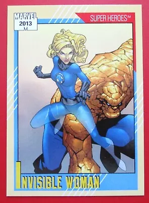 Marvel Fleer Retro 2013 INVISIBLE WOMAN 1991 Impel Marvel Univ II Card #10 UDE • $19.95