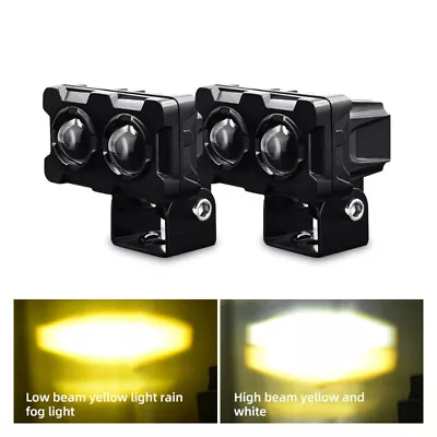 2X 3inch 40W LED Work Light Spot Flood Cube Pods Bar Driving Fog Lamp Offroad • $18.95
