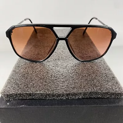 Serengeti Aviator Style Sunglasses By Corning Optics Black Frames • $89.99
