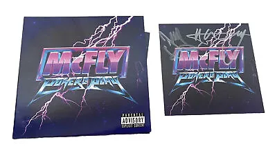 🖊️💿 McFly - Power To Play CD ALBUM + SIGNED INSERT CARD A • £14