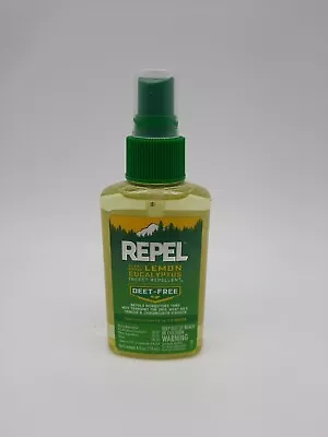 Repel Lemon Eucalyptus Natural Insect Repellent 4 Ounce Pump Spray • $9.99