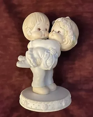 Morehead Vintage 1989 Bride And Groom Figurine/cake Topper • $20