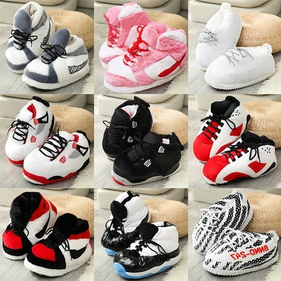 £15 • Buy Warm Slippers Indoor Unisex Sneaker Cotton Funny Sneakers Home Slippers Winter