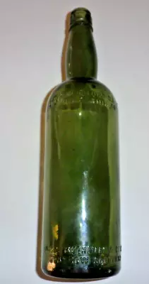 Vintage James Buchanan Liquor Bottle Olive Green - Est. 1935-1964 • $19.99