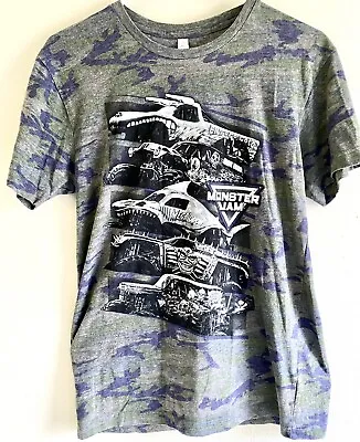 Monster Jam Camo T-Shirt Youth Size Small • $15.95