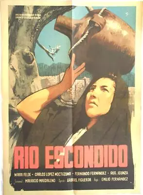 Movie Poster=Rio Escondido(1948)fst06(Maria Felix Carlos Lopez Moctezuma Ferna • $922.21