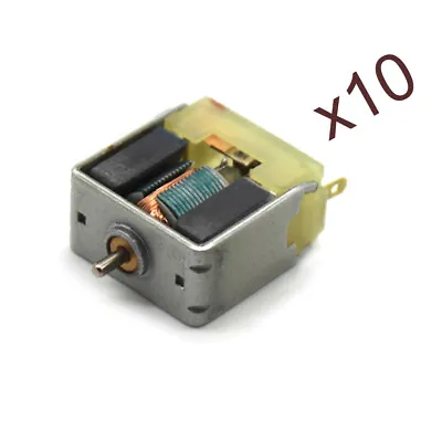 10X Miniature Electronic 020 DC Motor Micro DC 3V Motor For Toys Experiment US • $16.62