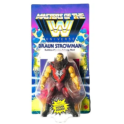 WWE Masters Of The Universe Braun Strowman Wave 3 Unpunched 5.5” Wrestling New • $54.88