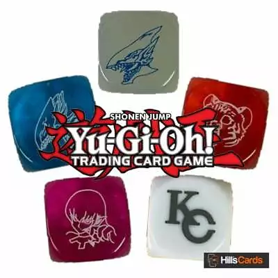 YuGiOh Legendary Duelists: Season 2 Collectable Dice / Die | D6 Cubes Blue Eyes • £2.95