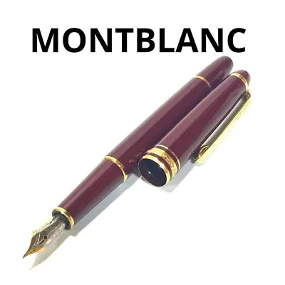 $279.98 • Buy Used Montblanc Meisterstuck No.144 Fountain Pen Color: Bordeaux