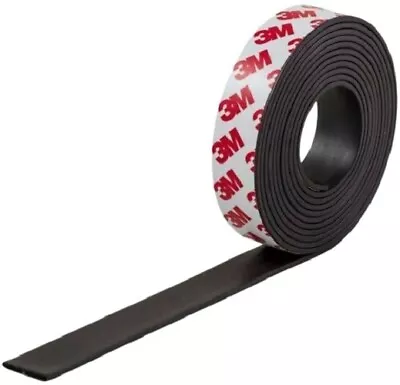 Self Adhesive Magnetic Strips Anisotropic Magnet Strip  25mm X 297mm X 3 Strips • £6.99