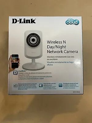 D-Link DCS-932L IP Wi-Fi Camera W/ Night Mode WiFi Ethernet Original Box • $25