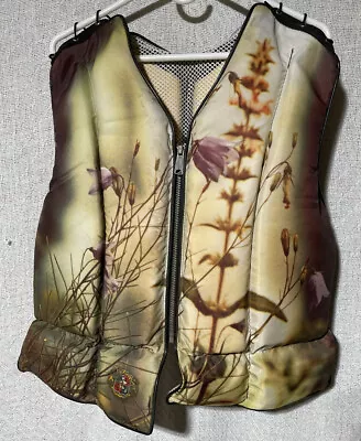 RARE Vtg STEARNS Fishing Life Jacket SSV-21 LADIES SMALL Type III Adult Flowers • $34.99