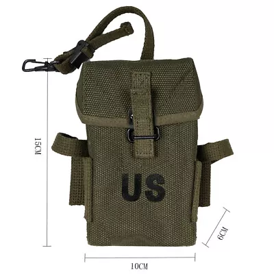 Vietnam War Us Korean War M1956 Long Type Ammo Pouch Reenactments High Quality • $24.88