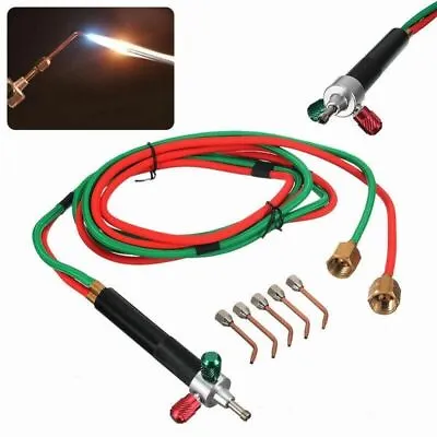 Welding Soldering Kit Jewelry Jewelers Micro Mini Gas Little Torch 5 Tips Hot US • $19.76