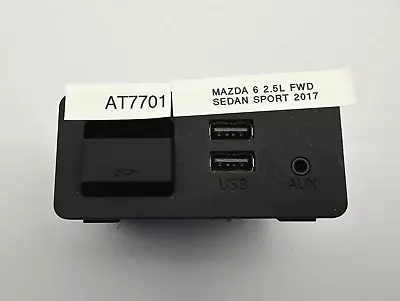 OEM 14-20 Mazda 6 CX-3 CX-5 SD Card Reader Dual USB AUX Port Media Connector Hub • $29