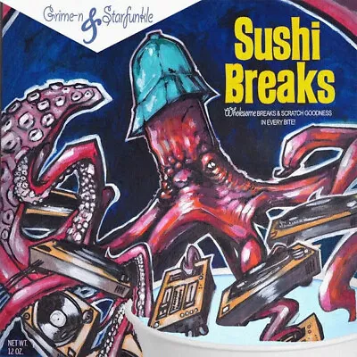 Lp Sushi Breaks - Grime-n & Starfunkle (#641444166510) • $16.99