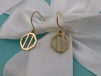 £1023.24 • Buy Tiffany & Co 18K Gold Zellige Picasso Earrings