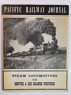 Steam Locomotives Of The Denver & Rio Grande Western Pacific Railway Journal • $19.95