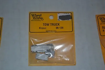 Wheel Works 96-136 Tow Truck Metal Model Kits N Scale • $4.49