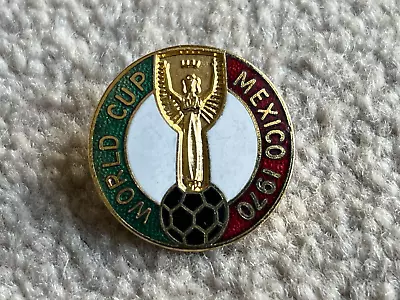 1970 World Cup Mexico Metal & Enamel Badge By Coffer Of London • £8.99